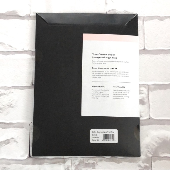 Knix Cotton Modal Super Absorbent Leakproof High rise Underwear BNIB - Picture 4 of 6